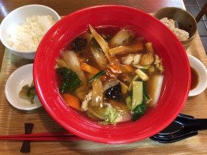 広東麺ランチセット
